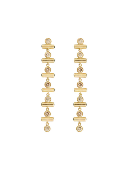 Emerald Edge Long Earrings photo