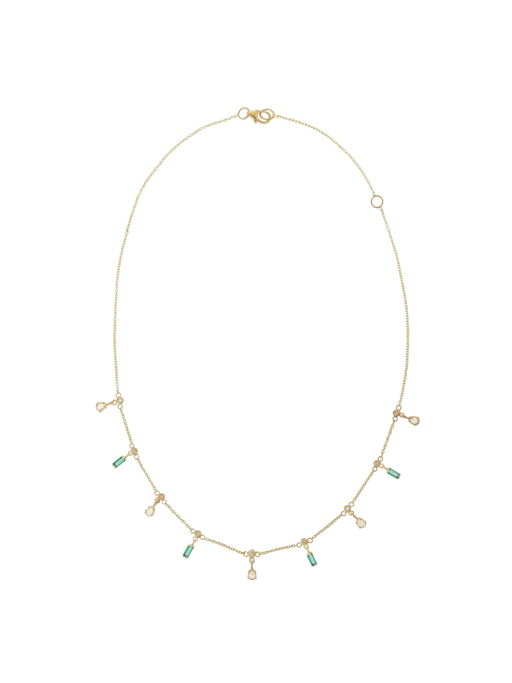 Emerald Drops Necklace photo