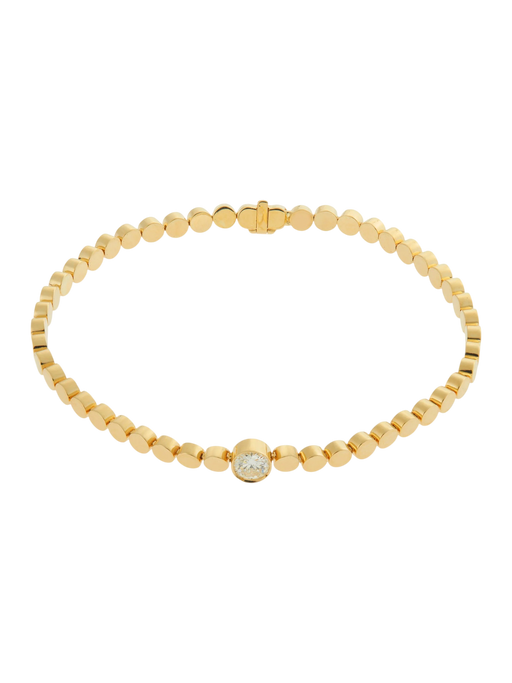 Single Diamond Ripple Bracelet Diamonds photo