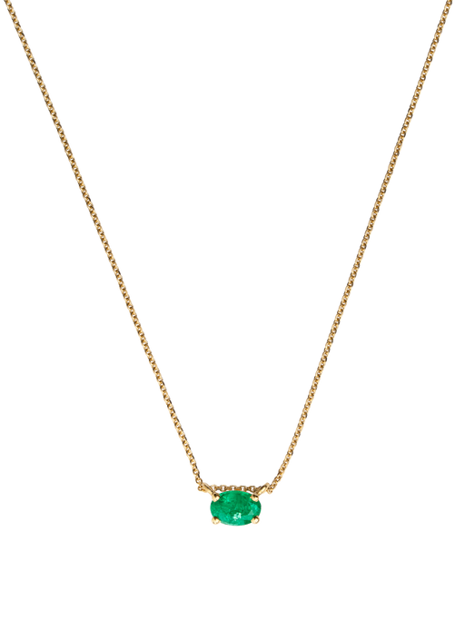 Galene emerald necklace photo