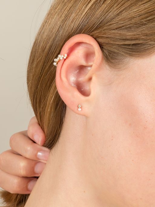 Uva pearl ear cuff photo