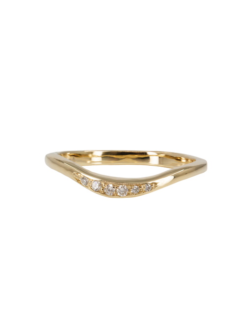 Diamond curved arc band photo