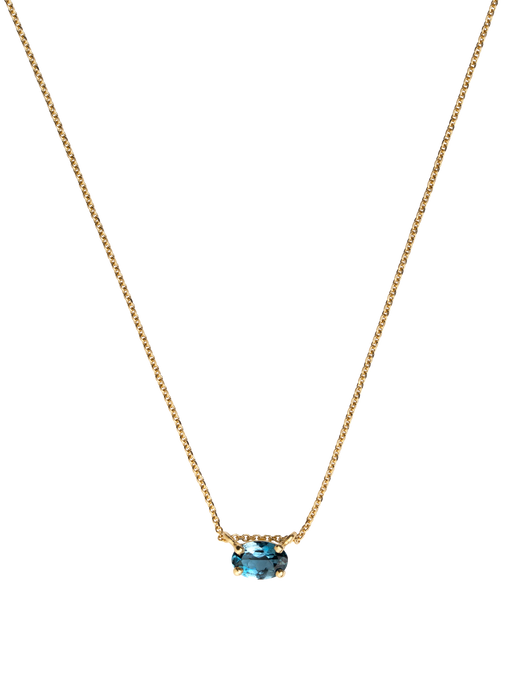 Galene aquamarine necklace photo