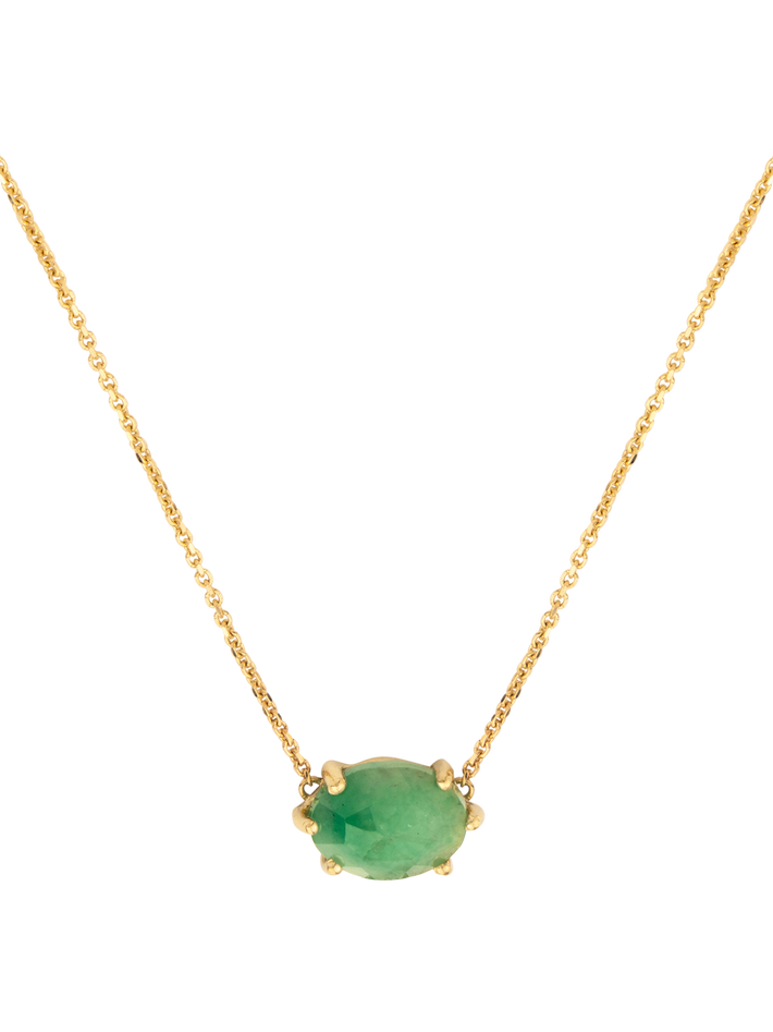 Nefretiti emerald necklace