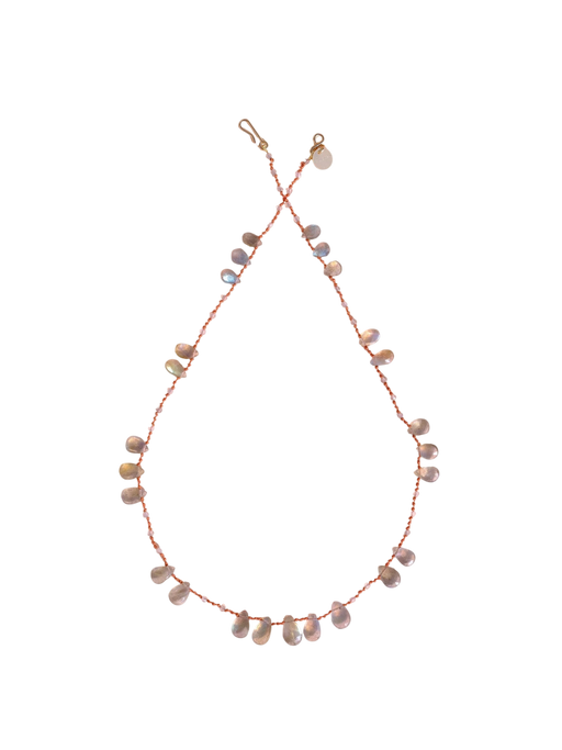 'Offset' Labradorite necklace photo