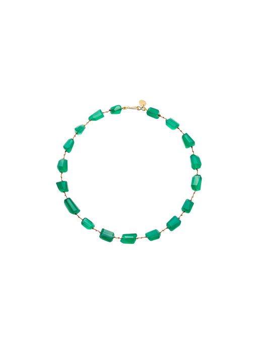 'Harrison' Choker Green Onyx photo