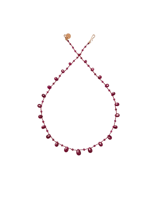 Drops & Beads 'Dahoon Holly' Necklace photo