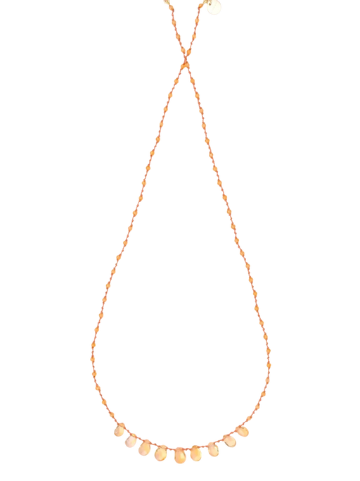 '9 Drops' Citrine Necklace photo