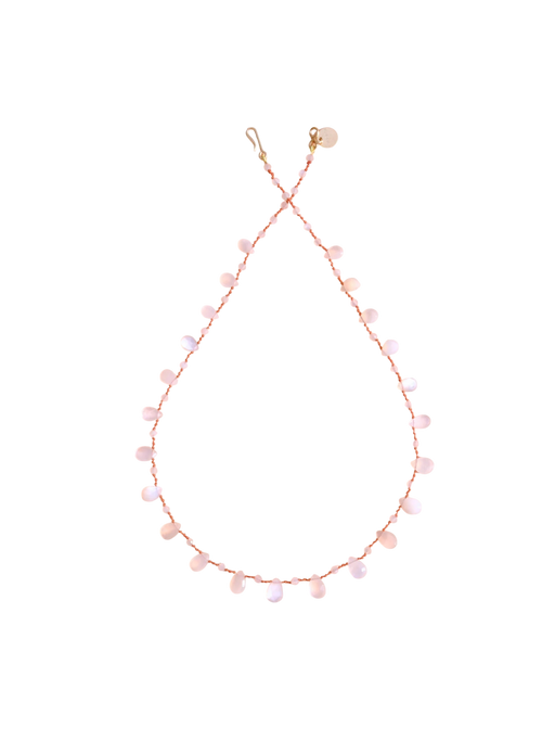 Drops & beads 'alcyona facette' necklace photo