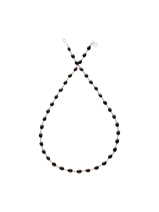 'Valley' Black Spinel Necklace photo