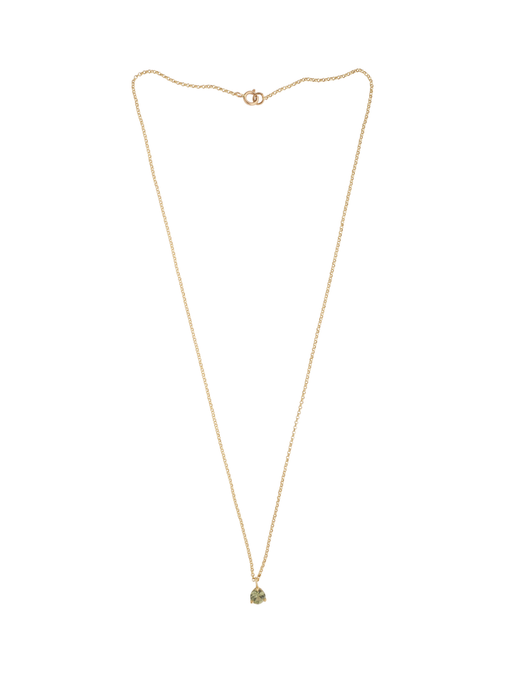 Estella teal sapphire necklace