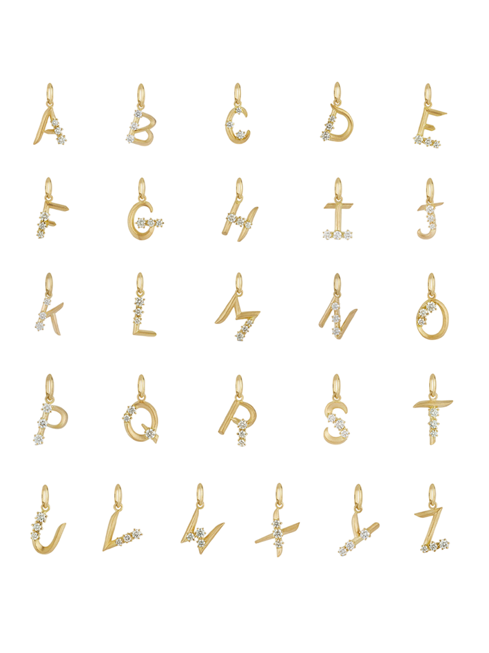 Letter charms