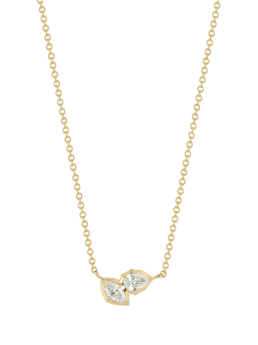 Poppy Two-Stone Pendant photo