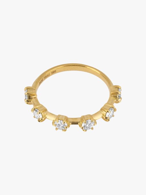 Penelope diamond hook bangle by Jade Trau