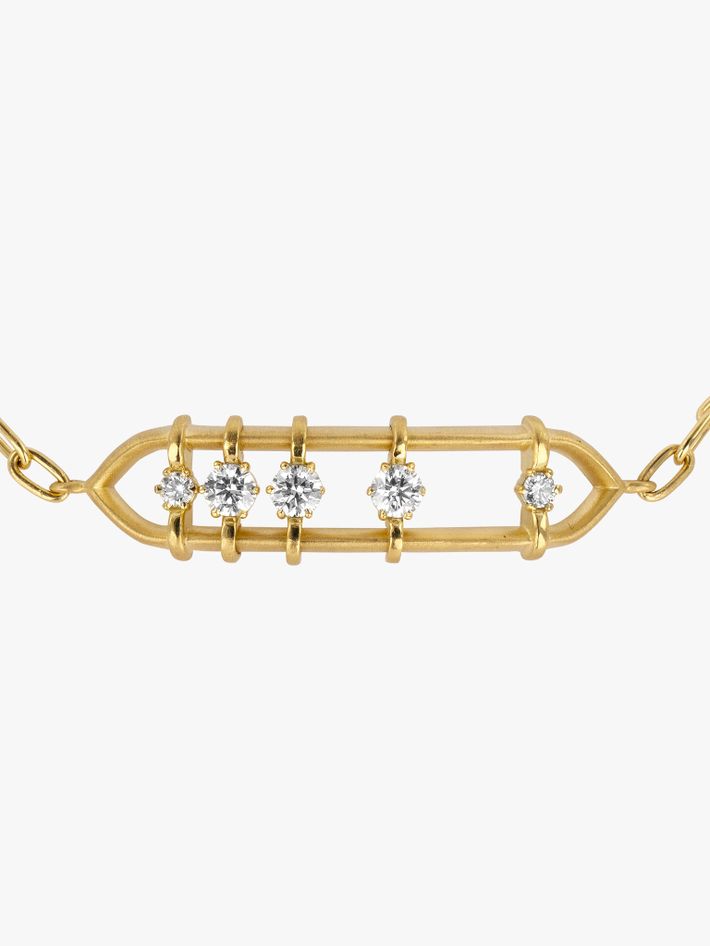 Penelope floating diamond bracelet