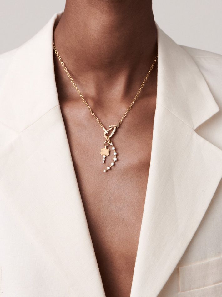Mini diamond lola necklace