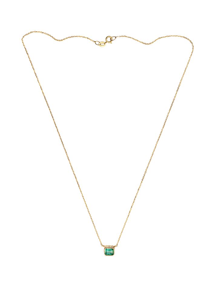 Emerald lexie necklace