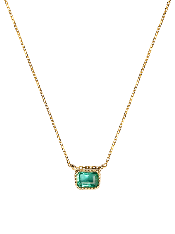 Emerald lexie necklace
