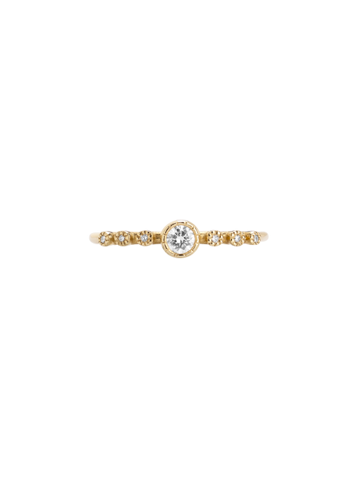 Round diamond dew ring photo