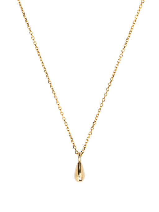 Golden drop necklace photo
