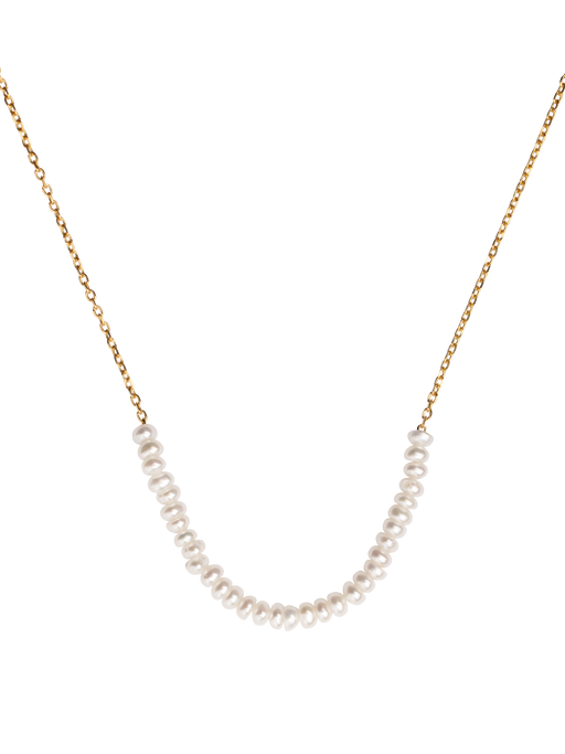 Pearl arc necklace photo
