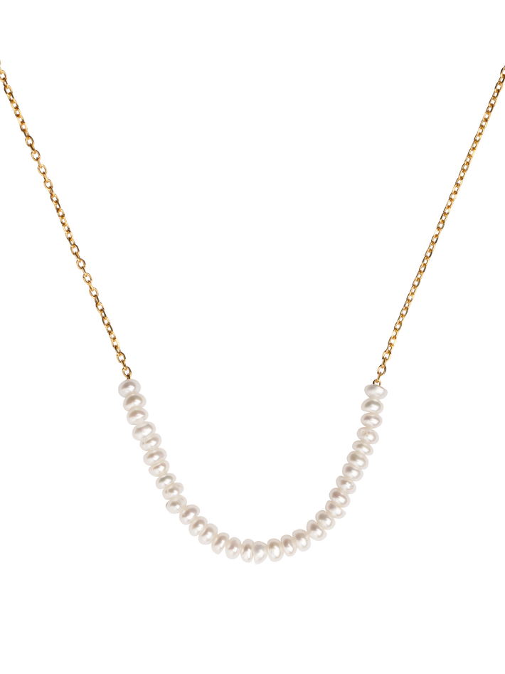 Pearl arc necklace