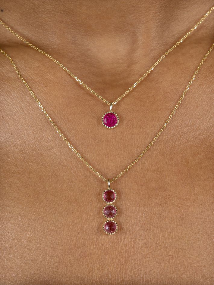 Ruby aria necklace