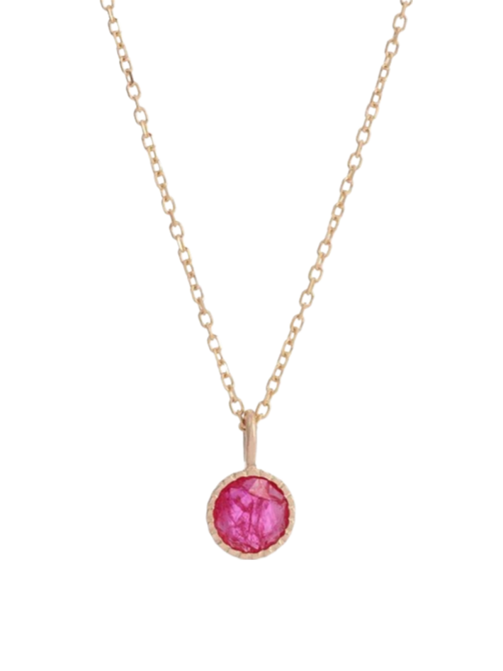 Ruby aria necklace