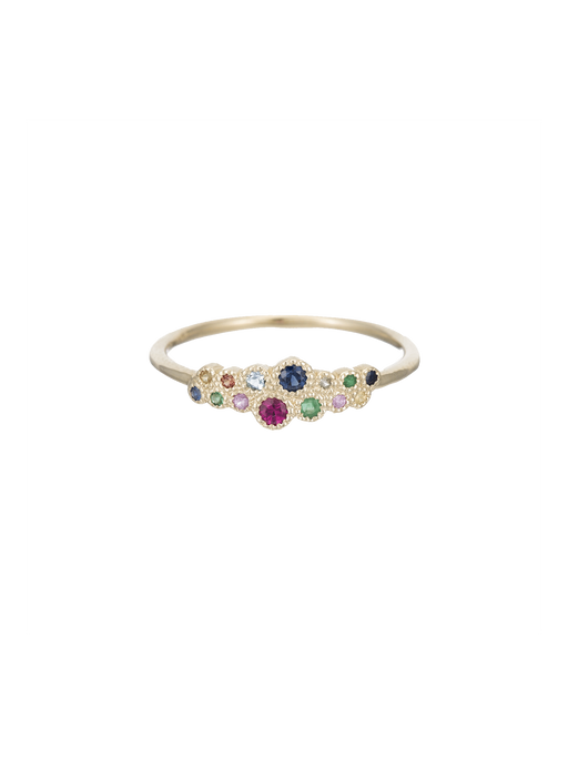 Rainbow universe ring photo