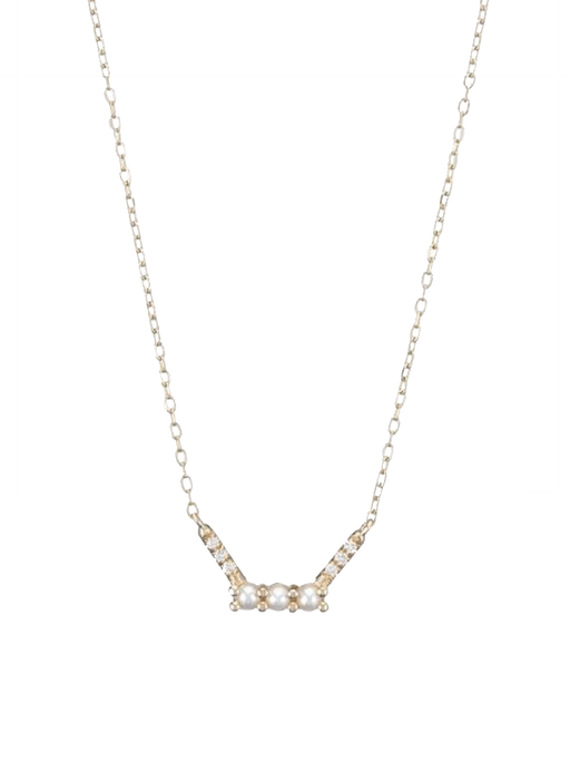 Pearl equilibrium necklace photo
