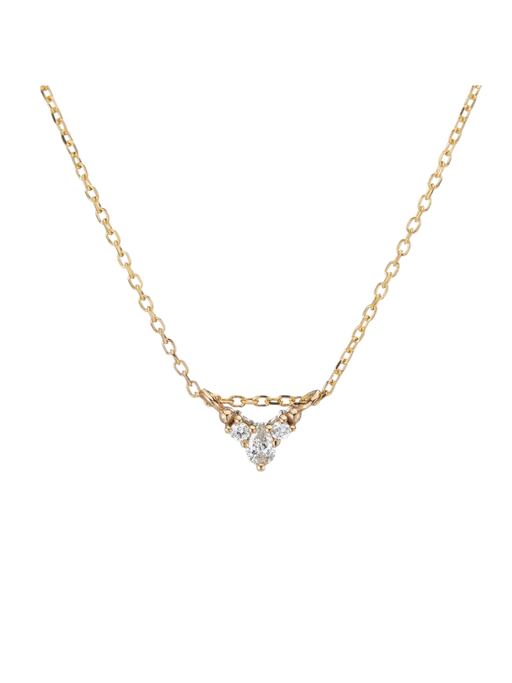 Diamond Peak Cluster Necklace photo