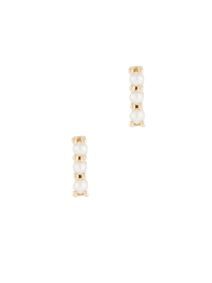 Pearl bar studs