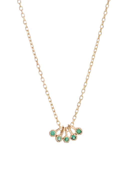 Emerald milestones necklace photo