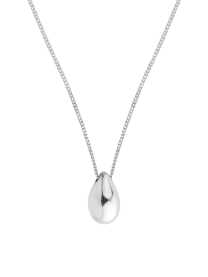 Droplet form necklace