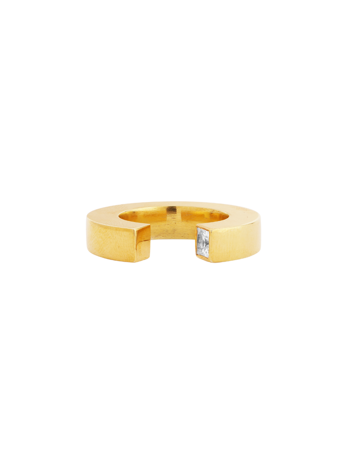 Diamond arc ring no.5