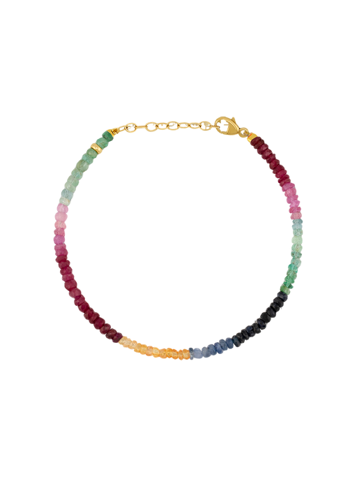 Arizona rainbow sapphire bracelet photo