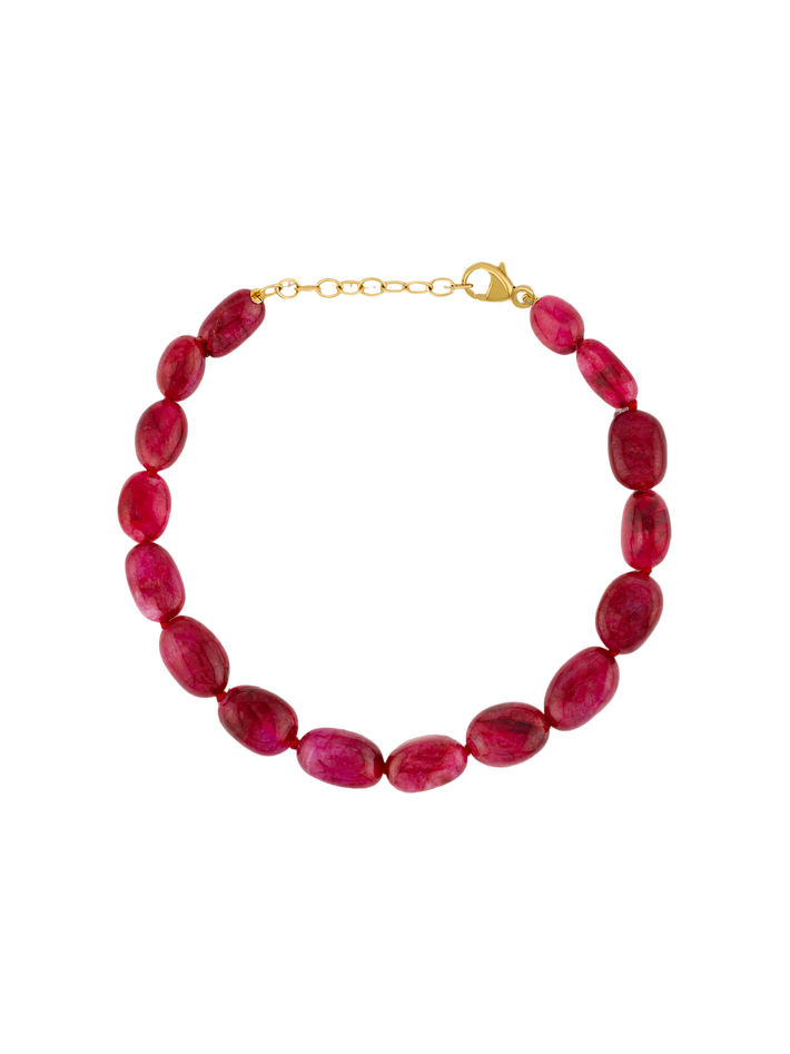 Arizona ruby quartz candy bracelet large 