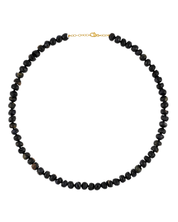 Oracle black spinel necklace