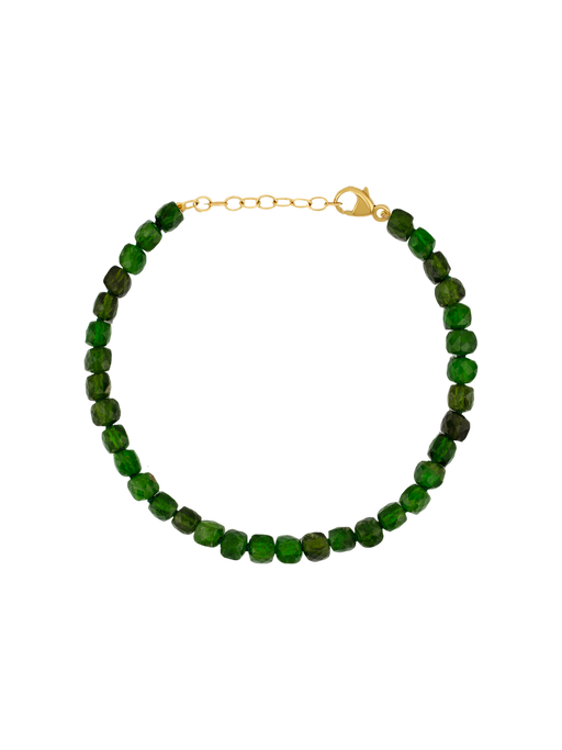 Arizona chrome diopside cubist bracelet photo