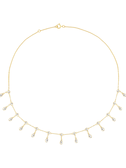 Chakra White Topaz Princess Necklace photo