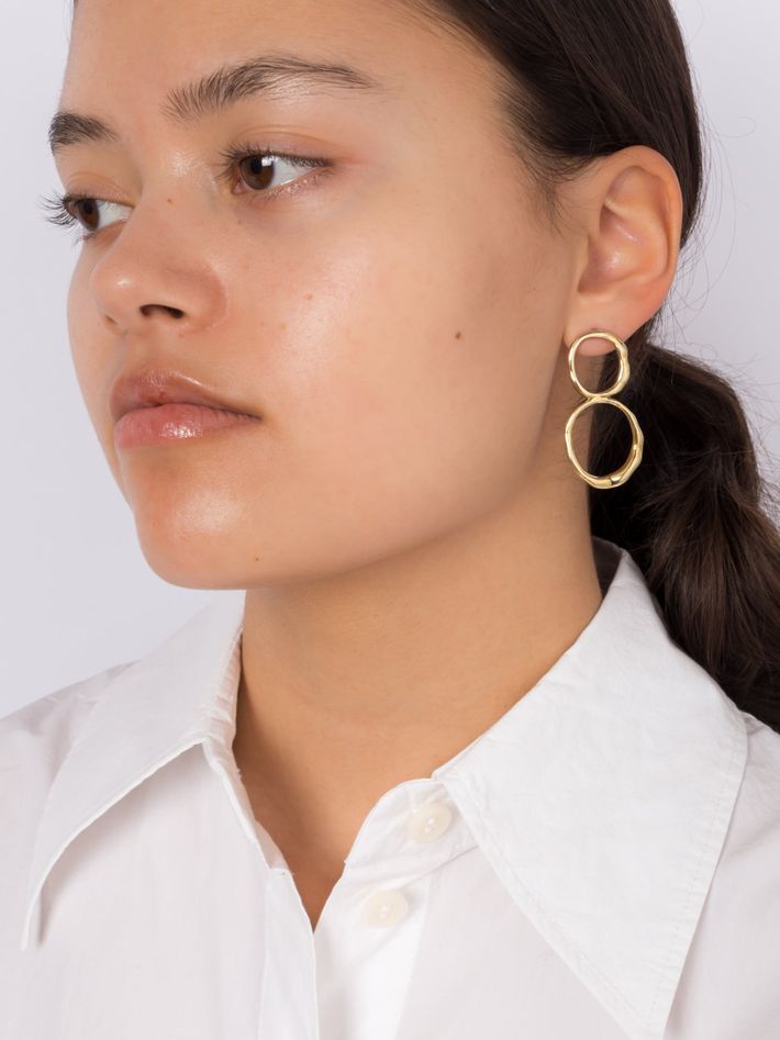 Large curves earrings