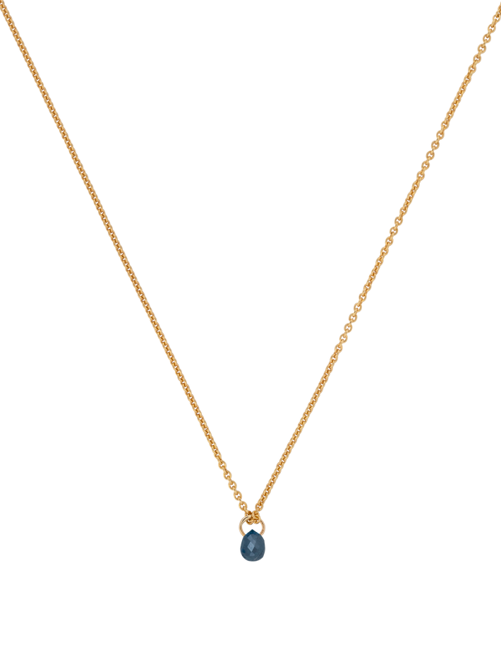 Diamond drop necklace