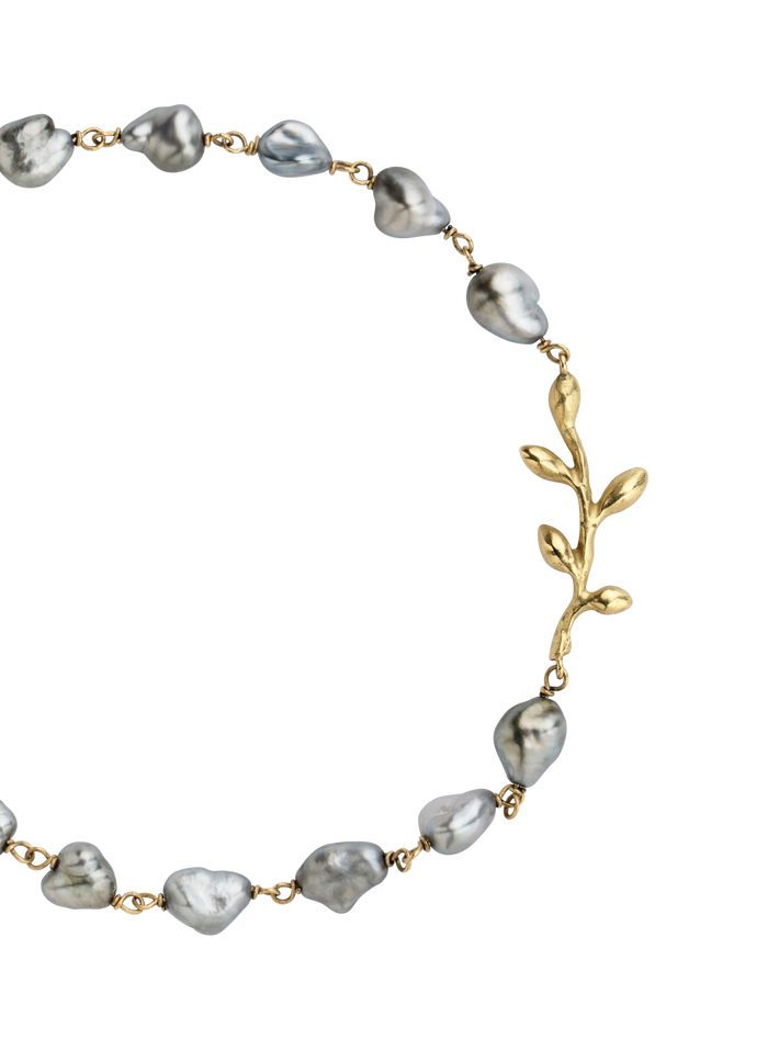 Keshi pearl bracelet by Johanna Torell