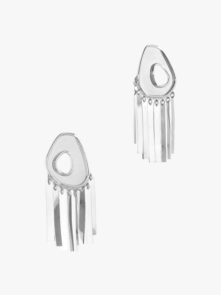 Medium fringe earrings