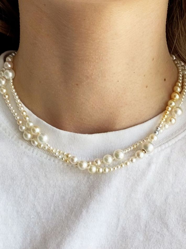 Vela pearl necklace