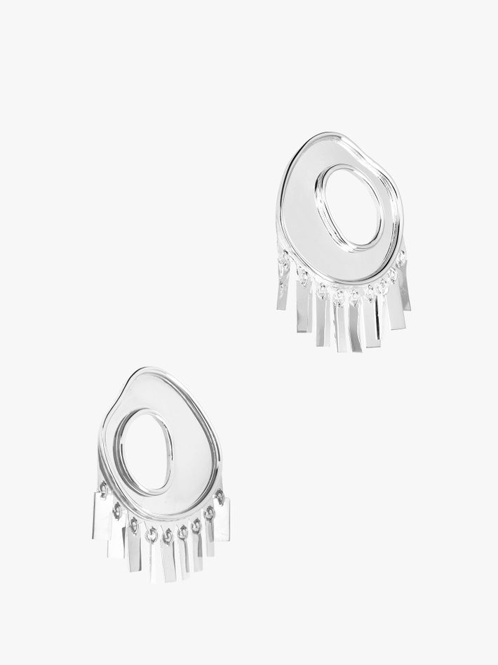 Small fringe earrings