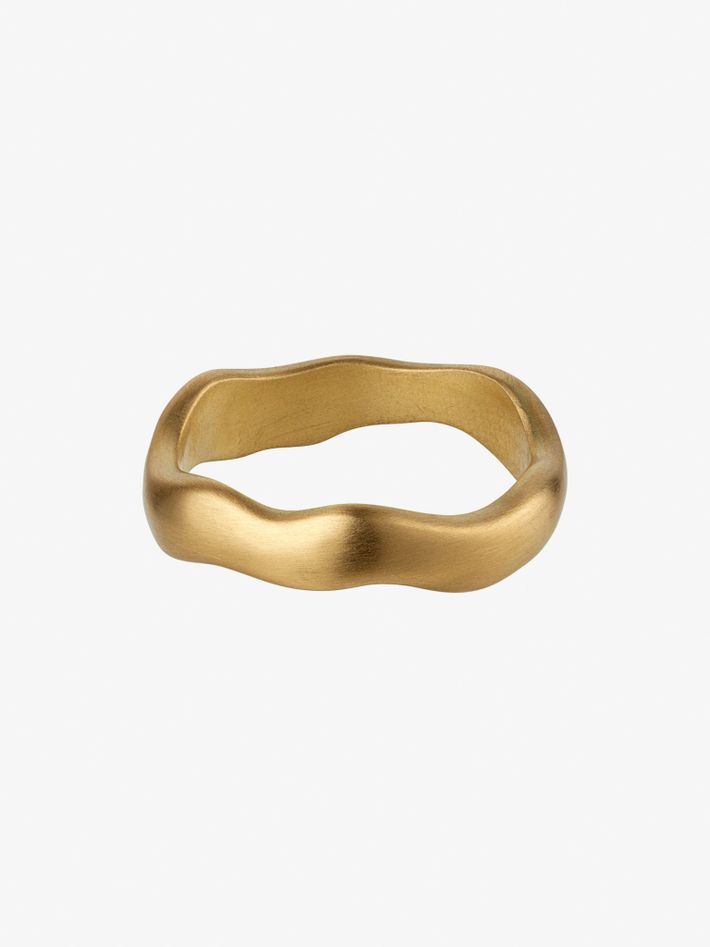 Nebula gold ring