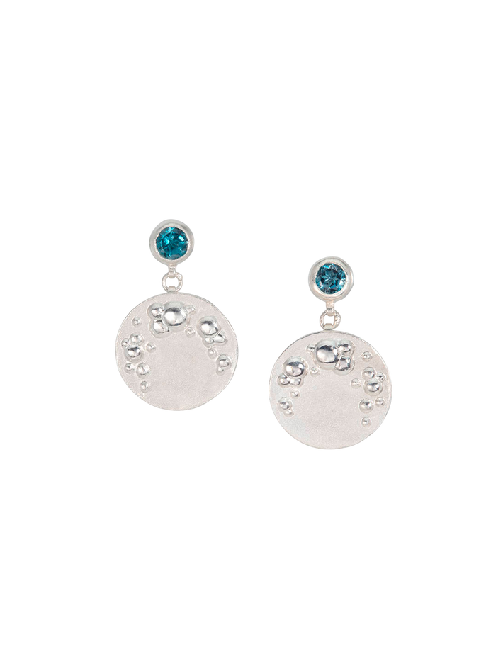 Decorio stud and drop earrings by Judith Peterhoff Finematter