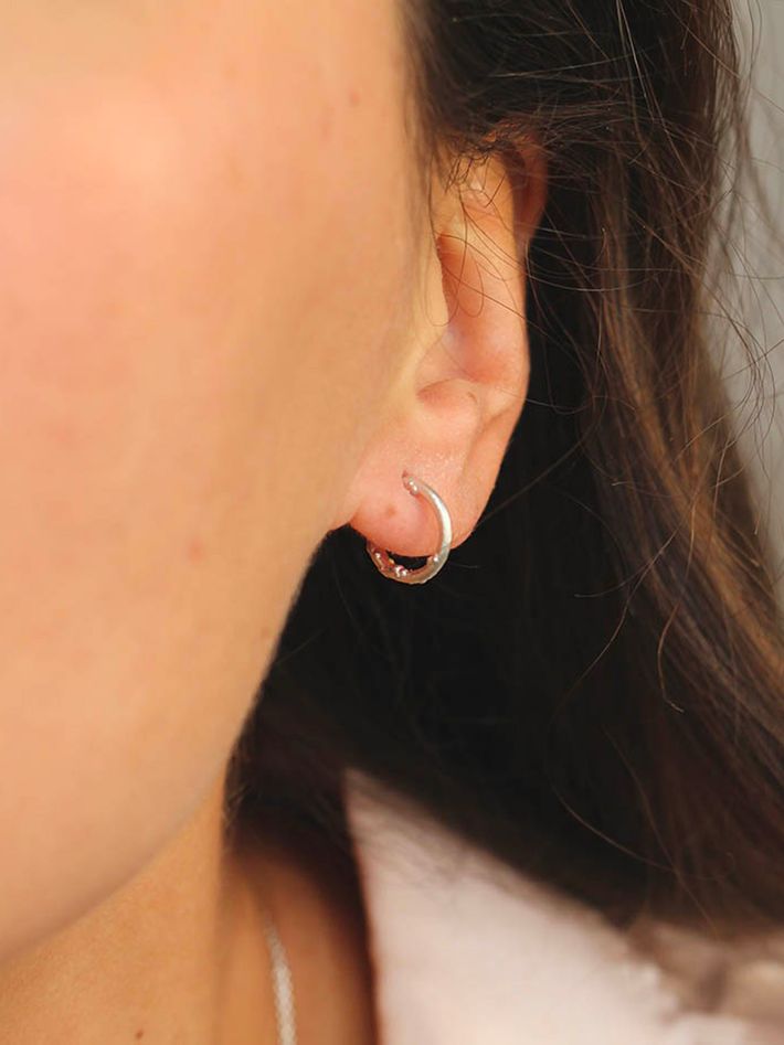Orno small hoop earrings