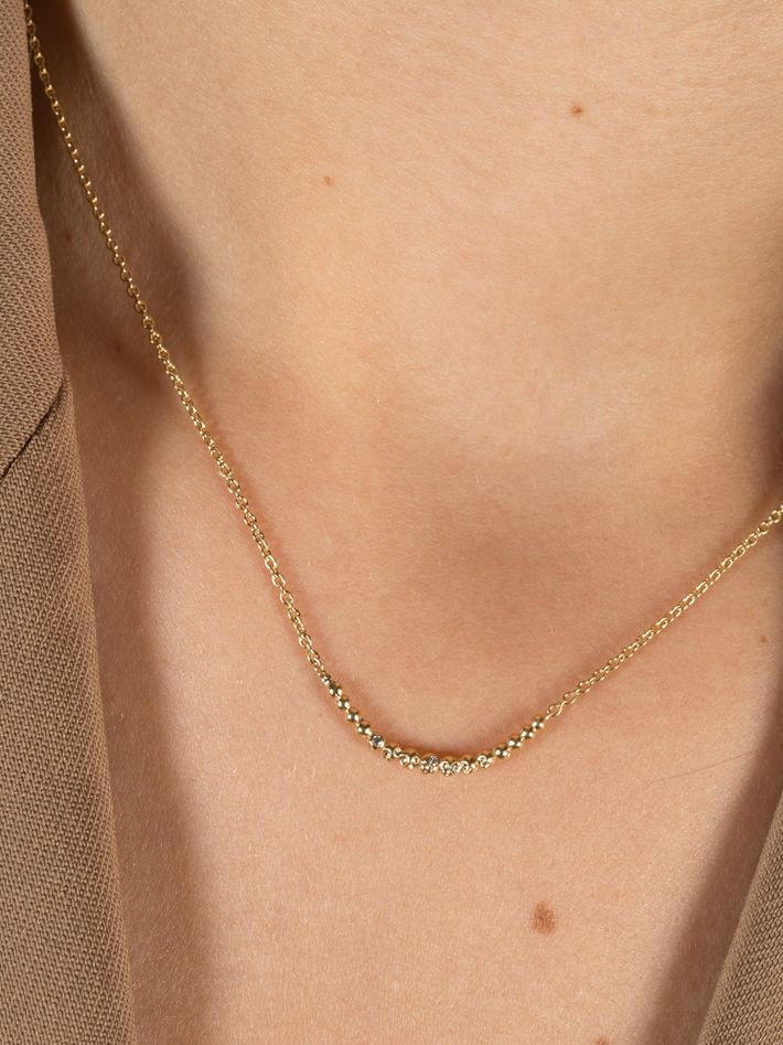 Vitium arch necklace